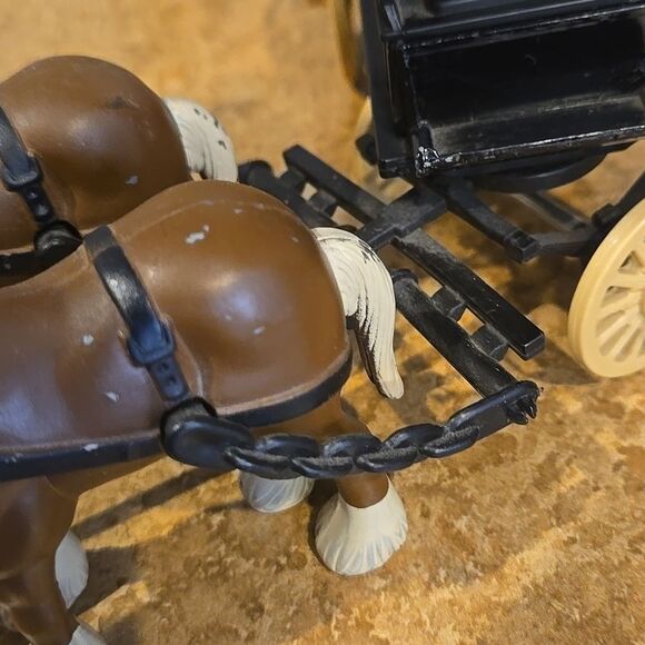 ERTL True Value Hardware Advertisement 1990 Horse Wagon Coin Bank Die-Cast Metal - Picture 14 of 16